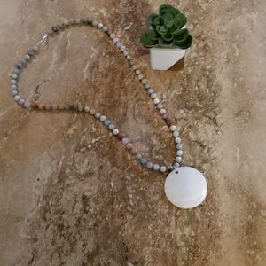 Natural African Agate Stone Necklace